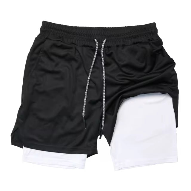 Gerson - Dualfit 2 in 1 Sportshorts für den Sommer