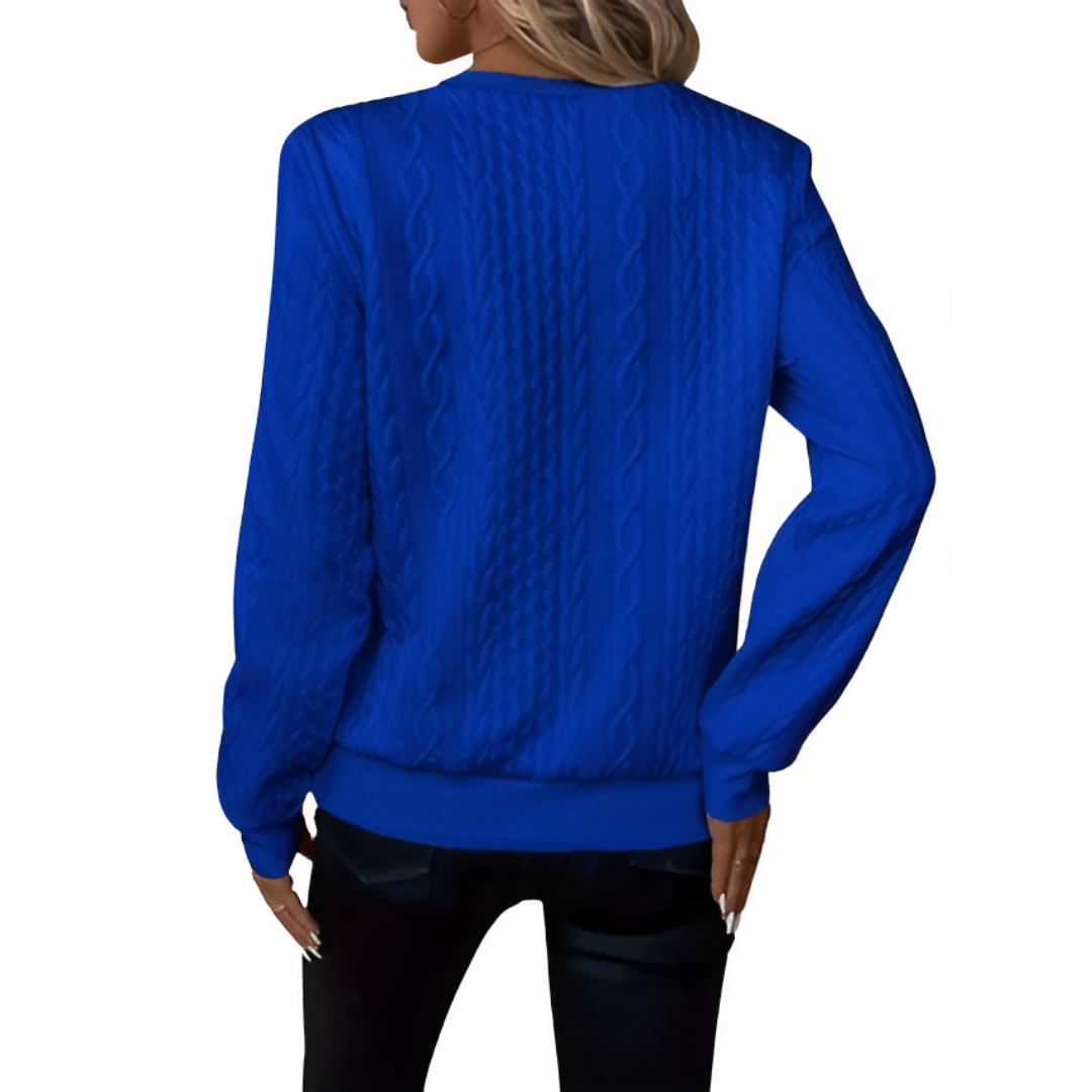 Lina - Eleganter, modischer Strickpullover