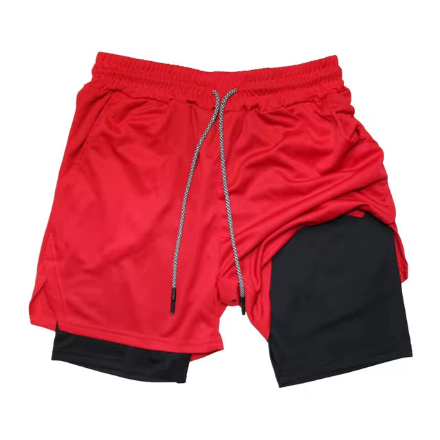 Gerson - Dualfit 2 in 1 Sportshorts für den Sommer