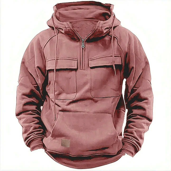 Kalvin - Halber Reißverschluss Tactical Warm Military Hoodies