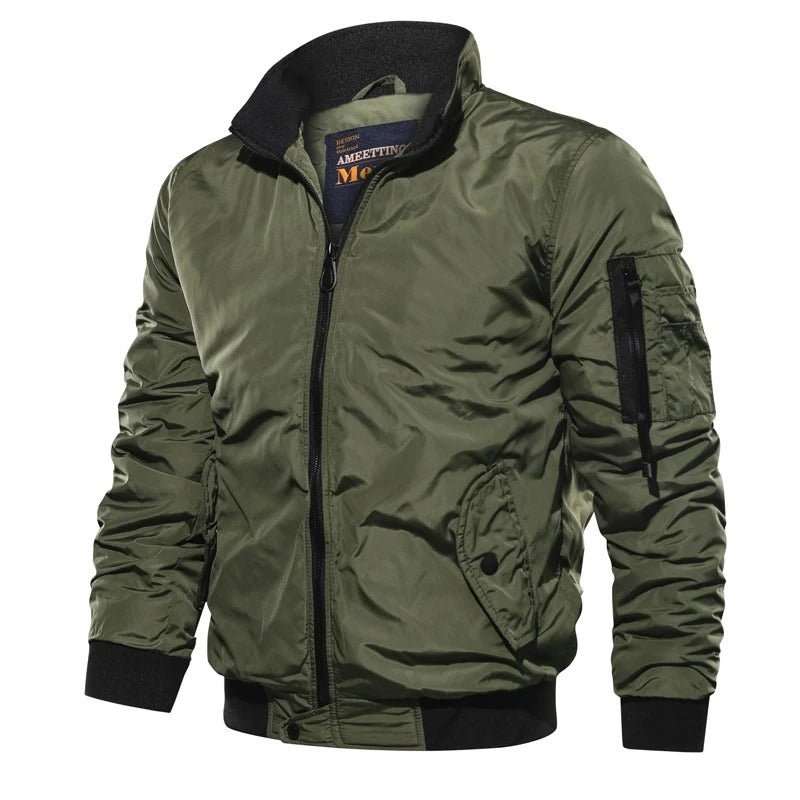 Josh - Militärische Winterbomberjacke