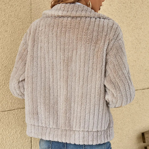 Hannah - Lässige warme Strickjacke