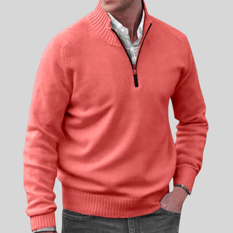 Vidar - Eleganter Pullover mit Reißverschluss