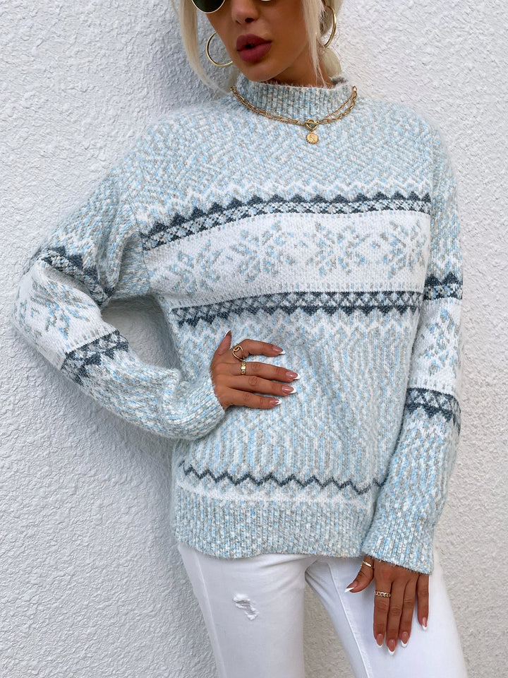 Rebekah - Gestrickter warmer Pullover Winterkleidung