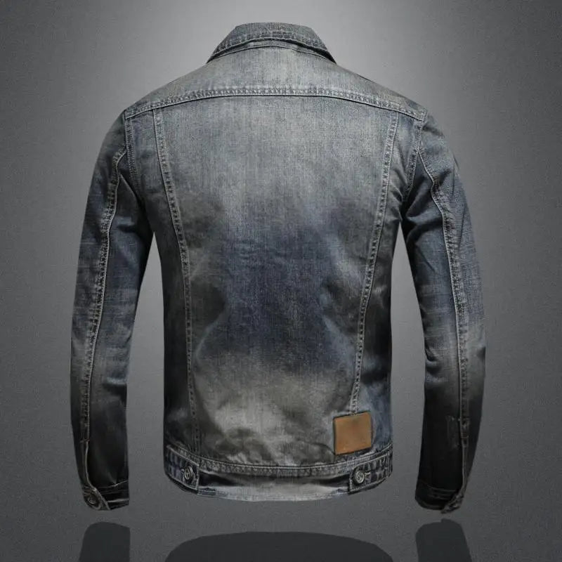 Calo - Retro-Jeansjacke mit Tasche