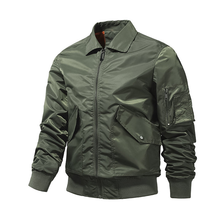 Mikal - Vintage Casual Bomber Militärjacke