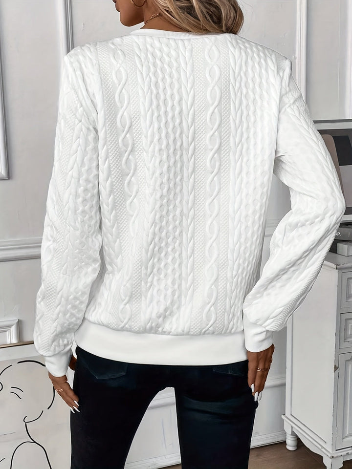 Lina - Eleganter, modischer Strickpullover